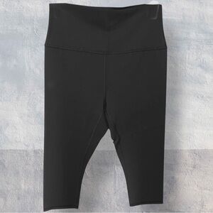 CRZ YOGA BLACK CAPRI LEGGINGS